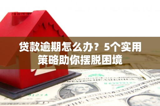 福州贷款逾期怎么办？5个实用策略助你摆脱困境