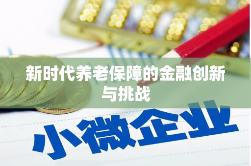桐城新时代养老保障的金融创新与挑战