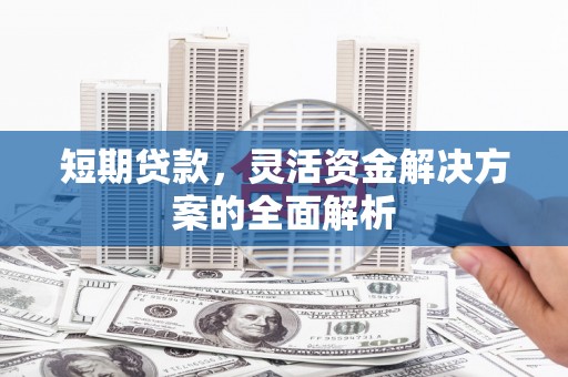 烟台短期贷款，灵活资金解决方案的全面解析