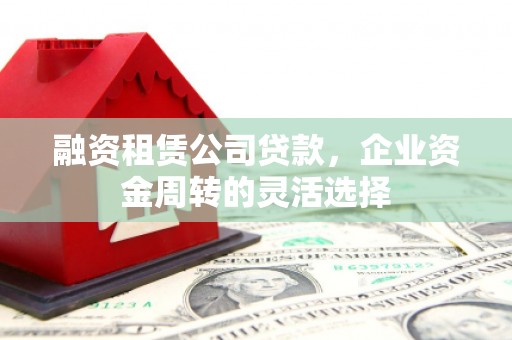 鹤庆融资租赁公司贷款，企业资金周转的灵活选择