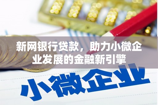 雨山新网银行贷款，助力小微企业发展的金融新引擎