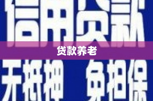 庐阳贷款养老