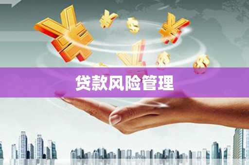 丰原贷款风险管理