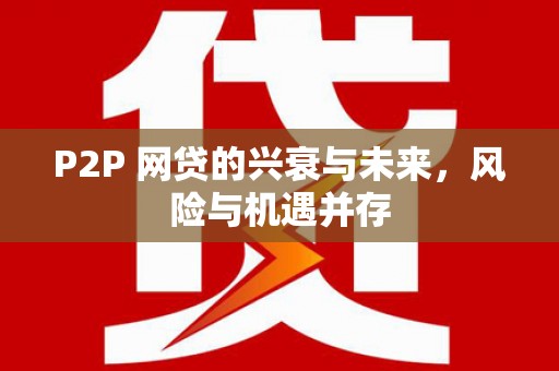 仁爱P2P 网贷的兴衰与未来，风险与机遇并存
