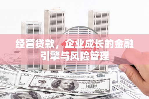 灌云经营贷款，企业成长的金融引擎与风险管理